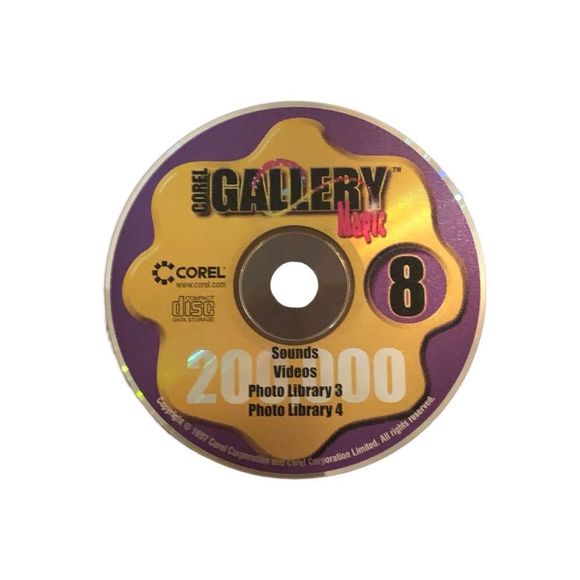 Corel Gallery Magic 200,000 Clipart 8 CDs boxset (Win31) (1998) (Eng). N… - Picture 11 of 11